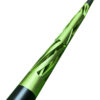 Olive green aluminum billiard cue