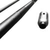 Black aluminium billiard cues