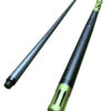 Olive green aluminum billiard cue